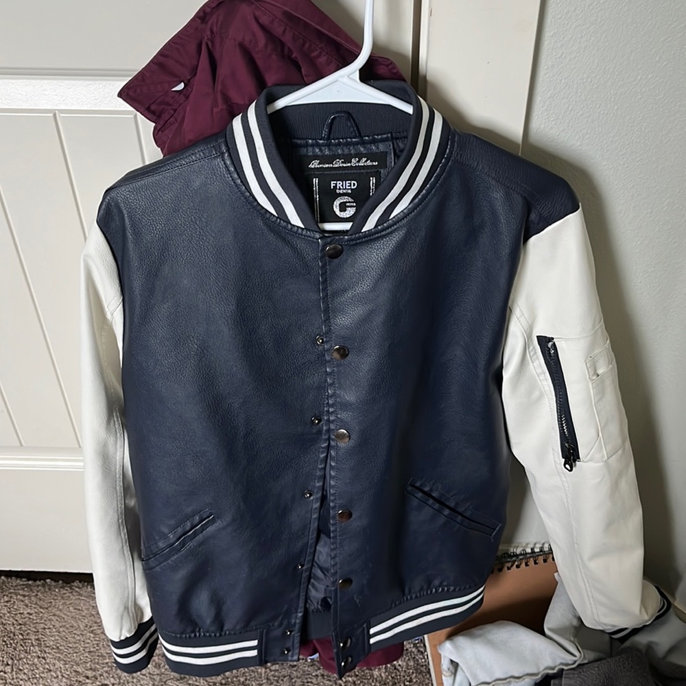 Blue Letterman jacket